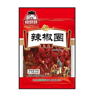 傻妹妹辣椒圈70g