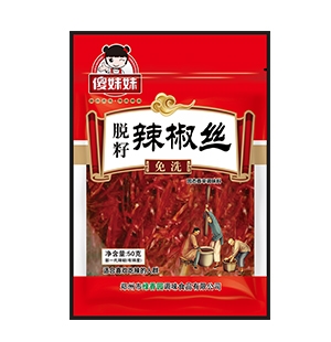 傻妹妹辣椒絲70g